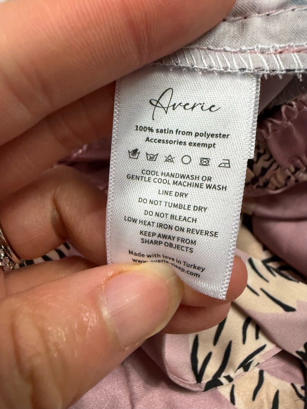 Averie Pink Tiger Dalia PJ Set - Picture 11 of 11